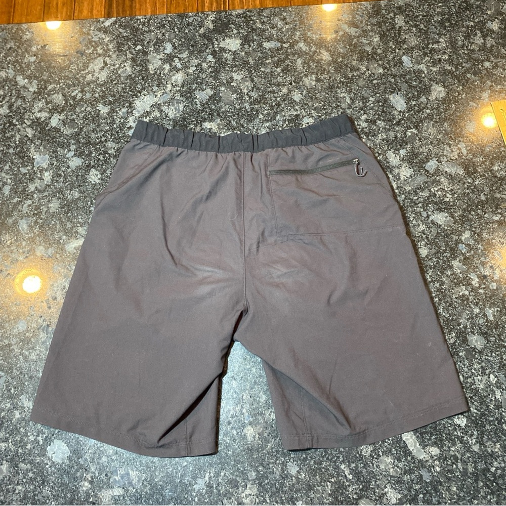 Patagonia Shorts Mens Medium Black Terrebonne Trail Hiking Performance Outdoor - Picture 5 of 6